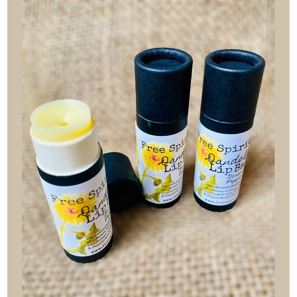 Lip Balm~ Dandelion infused with Geranium &amp; Peppermint