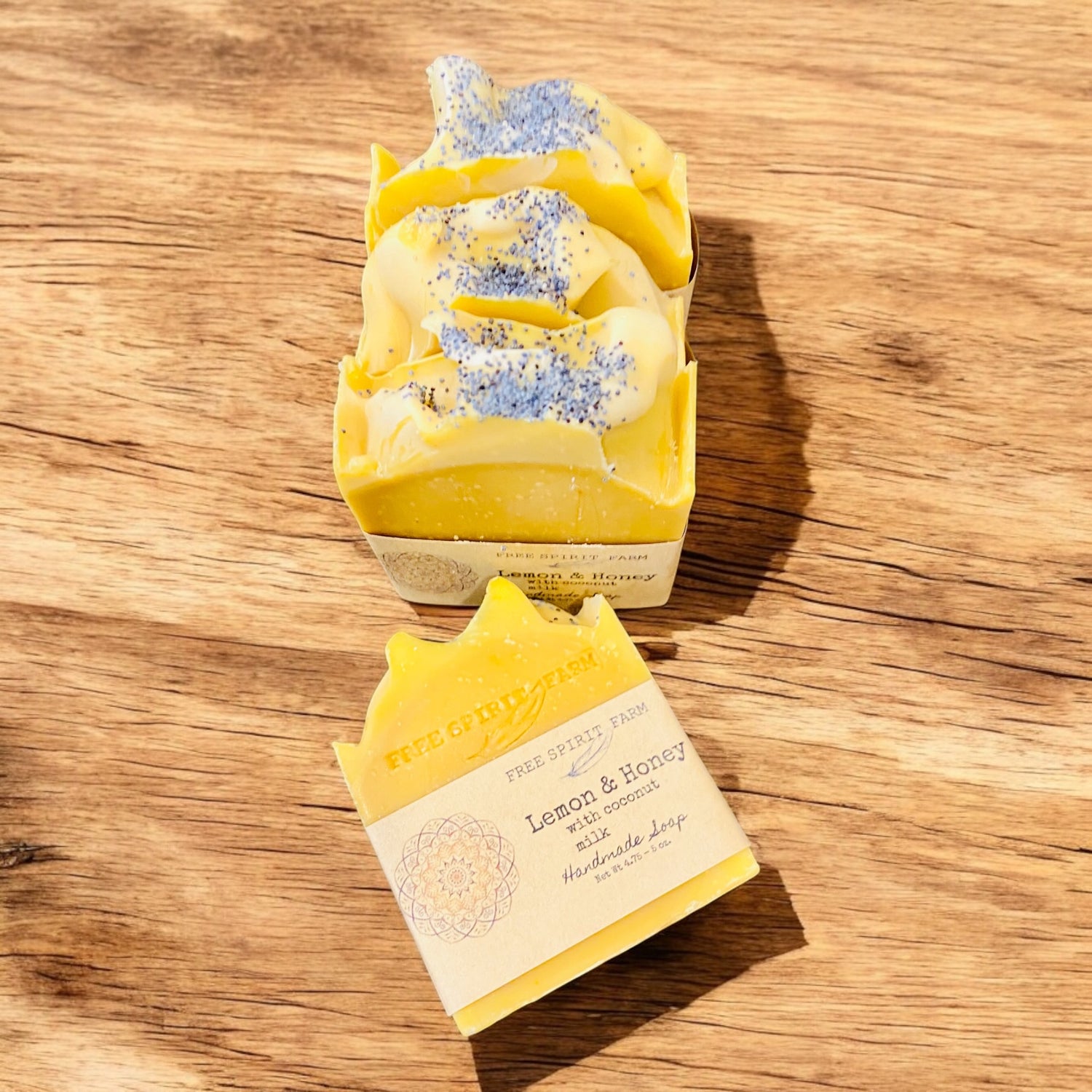 Vegan Soap~Lemon &amp; Honey with Coconut Milk