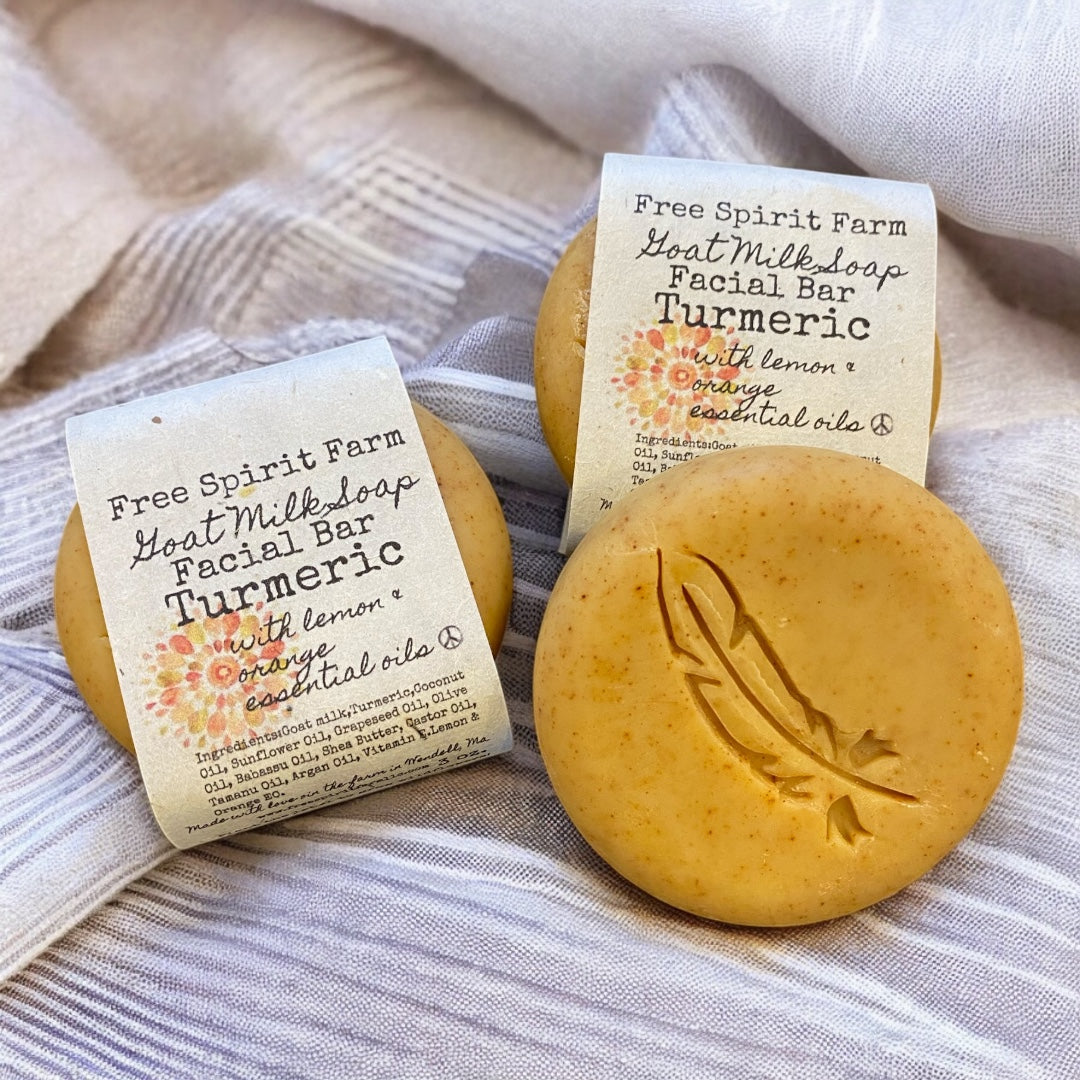 Facial Bar~Goat Milk &amp; Turmeric