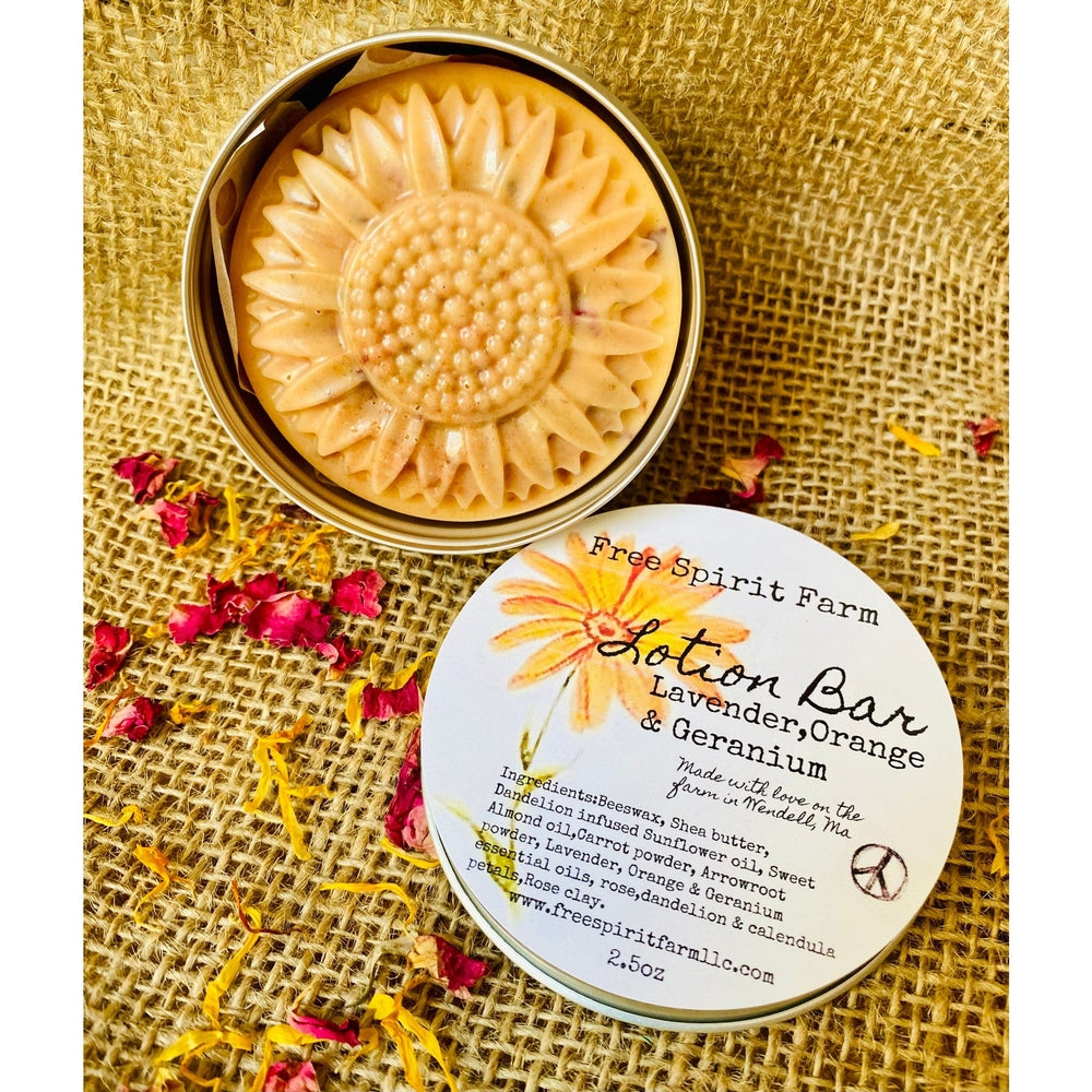 Lotion Bar~Lavender,Orange &amp;Geranium