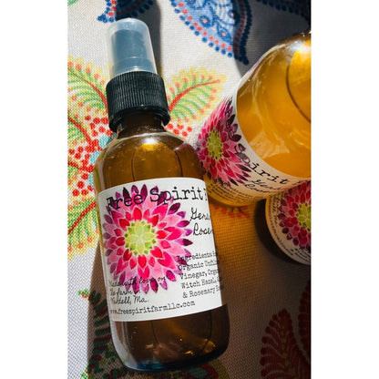 Facial Geranium &amp; Rosemary Toner with Rose Hydrosol